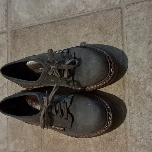 Mephisto Sherpa Oxford Lace Up 5.5 Made In France Academia Casual Basic Preowned - Picture 3 of 10